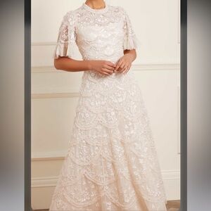 Needle & Thread Lily Bloom Ankle Gown